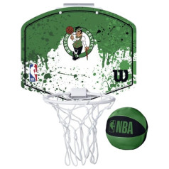 Мини-обруч Wilson NBA Team Boston Celtics WTBA1302BOS / баскетбольный щит одного размера