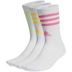 Adidas 3 svītru polsterētas apkalpes zeķes, 3 pack IP2638 / 34-36