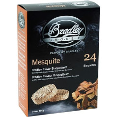 Bradley Smoker BTMQ24 BTMQ24-Aromāts Bisquetttes-Mesquite 24 Stück