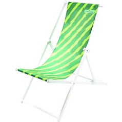 Pierre Cardin, Green Haiti Line saliekamais klāja krēsls 58 x 128 x 48 cm