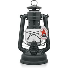 Feuerhand Baby Special 276 Storm Lantern - Ražots Vācijā kopš 1893. gada - Naftas lampa, kas izgatavota no pulverkrāsota tērauda un neplīstoša stikla - antracīta pelēks