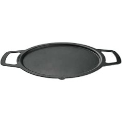 Solo plīts čuguna plancha for Fire Bowl Ranger grila plāksne ugunskuram, pārbūve no ugunskura uz grilu, piederumi āra ugunsdzēsības bļodiņai, gatavošanas virsma: diametrs 36 cm, 5,7 kg