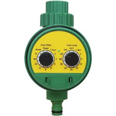 Automatic Digital Irrigation Computer Water Timer Controller Tap Sprinkler Clock Watering System for Garden