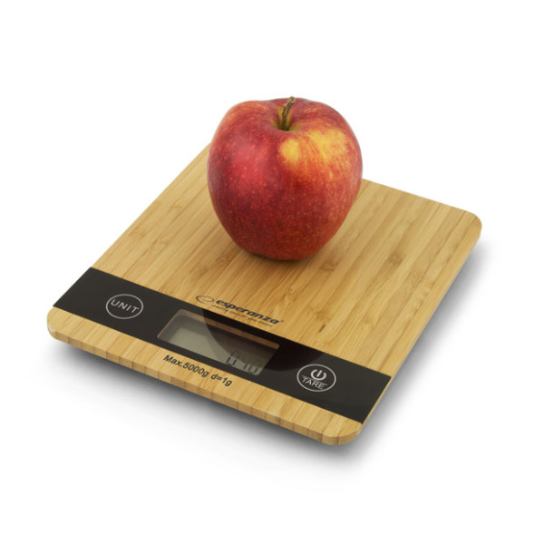 EKS005 Bamboo kitchen scale