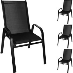 Dārza krēslu komplekts - 4 gab. Gardlovs 23460