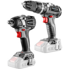 Graphite E+ set: brushless impact wrench 58g028 with drill-screw. brushless. with stroke 58G020