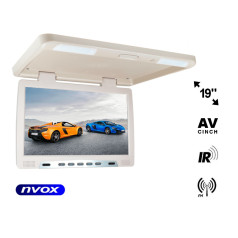 Ceiling-suspended monitor LCD 19-inch LED FM IR VGA... (NVOX RF1980 BE)