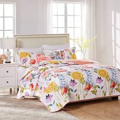 Grenlande Home 3-teilig Watercolor Dream segas komplekts, Full/Queen, Multi