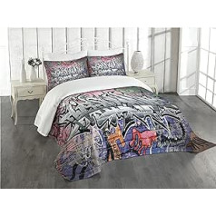 ABAKUHAUS de_8 Bedspread Set Multicoloured