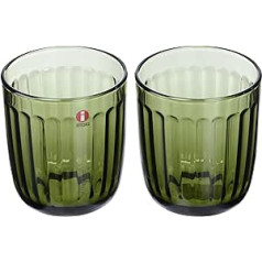 Iittala 1026951 Raami Wassergläser, moosgrün