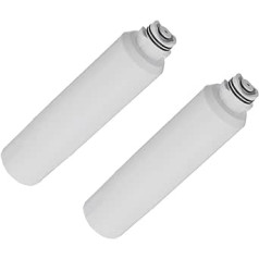 2 x replacement water filters for Samsung RF56J9041SR/EG RF56J9040SG RF56J9040SG/EF RF56J9040SR RF56J9040SR/EF RF56M9540SR RF56M9380SG RF56M9380SG/EF