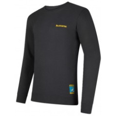 Džemperis CLIMBING on the MOON Sweatshirt M XL Carbon/Giallo