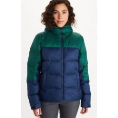 Marmot Jaka Wms Guides Down Hoody L Arctic Navy/Botanical Garden