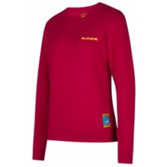 Krekls CLIMBING on the MOON Sweatshirt W M Fuscia/Giallo