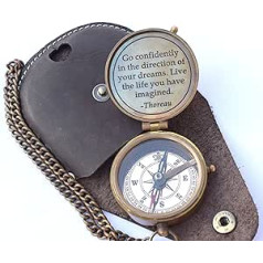 NEOVIVID Compass Graduation Gift, Cool Graduation Gifts for Him, Best Graduation Gifts for Boys, College Graduation for a Son, Camping Compass, Boat Compass