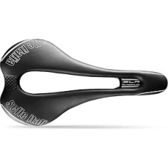 Selle Italia, SLR TM Superflow L vīriešu sēdeklis - melns, 210 g