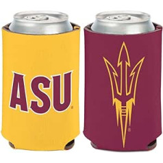 Fanatics Arizonas State University ASU Sun Devils Can Cooler, 1 iepakojums, 12 unces (saliekams, divpusējs dizains)