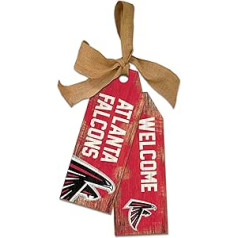 NFL Atlanta Falcons Unisex Atlanta Falcons Team Tags, Team-Farbe, 30,5 cm