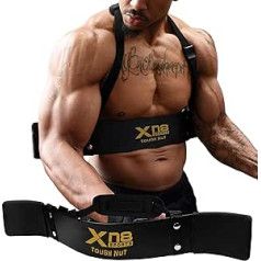 XN8 Arm Curl Blaster bicep izolators regulējama siksna Muslce Fitness kultūrisms, spēka treniņi, tricepsu pagarinājumi