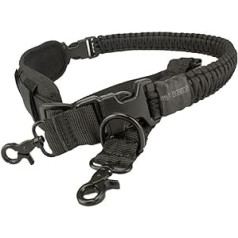 550 Paracord Sling 2 Punkt Gewehrriemen Multifunktions Nylon Jagdgurt Mit Schulterpolster Umsetzbare Punktlänge Einstellbar