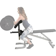 Body-Solid GPCA-1 Curl galda stiprinājums ar plauktu | Skots Benčs | Piederumi Svars Sols GFID-31, GFID-71, GFID-100, POB-44X un GDIB-46L | Preacher Curl stacija