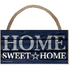 Wincraft NFL Dallas Cowboys Wooden Sign Wood sauklis Sākums Sweet Home