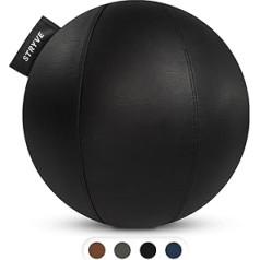 STRYVE ® Ball Gymnastics Ball (65 cm, 70 cm) Sitting Ball Office Balance Ball with Non-Slip Surface (Pendulum Effect and Maximum Load 150 kg)