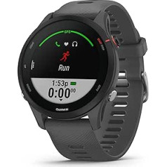 Garmin Forerunner 255 Basic, GPS, EU/PAC, šīfera pelēka