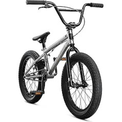 Mongoose Legion L18 Freestyle Sidewalk BMX velosipēds bērniem, sudraba