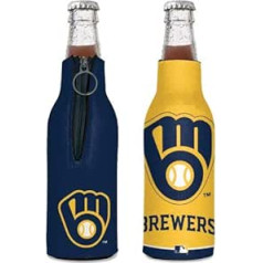 WinCraft MLB Milwaukee Brewers pudeļu dzesētājs, komandas krāsas, viens izmērs