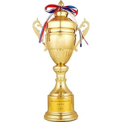 STOBOK Golden Trophies Metāla trofejas pirmās vietas trofejas sporta turnīros sacensībās Uzvarētāju balvas Ballīšu dāvanas 37 cm