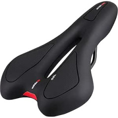 Aishces Velosipēdu Seglu Gel MTB Segli, Ergonomisks Dobs Velosipēda Sēdeklis, Ērti Elpojošs, Piemērots Vīriešiem, Sievietēm, MTB, Šosejas velosipēds, Segli