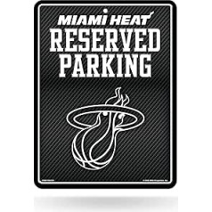 Rico Industries Unisex Adult PSM Parking Sign (metāls) CF Main, Maiami Heat