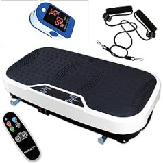 @tec Vitaplate Vibration Plate SE, Full Body Training Device, Fitness Station Vibration Device, Includes Pulse Oximeter