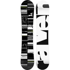 RAVEN Snowboard Supreme melns/zaļš