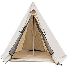 BOCbco 2-3 Person Camping Pyramid Tent Teepee Tent for Hunting Family Team Backpacking Camping Hiking - Camping Yurt Tent