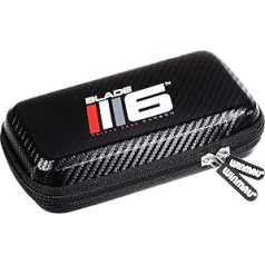 WINMAU Blade 6 Dart Case, melns, portfelis