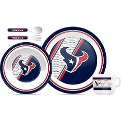 Duck House NFL Houston Texans Kids galda piederumu komplekts