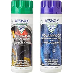 Nikwax Polar Proofer & Tech Wash Twin Pack 300 ml