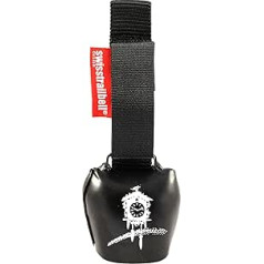 swisstrailbell® BlackForest Edition DEEP Black: Esi brīvs, Black Band, Bicycle Bell