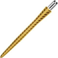 TARGET Steel Tip Firestorm Dart Replacement Tips Titanium Point Lengths (Gold Quartz 30 mm)