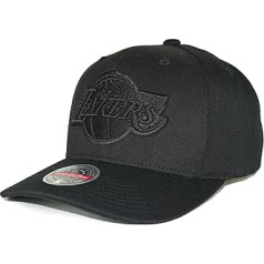 Mitchell & Ness NBA Snapback Classic Red LA Lakers, melns, melns