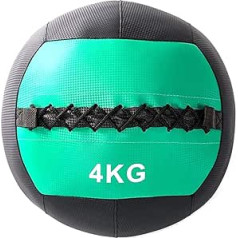 WXYZ ārstnieciskās bumbas 4 kg/8,8 mārciņas Joga Fitness Solid, mīksta ārstnieciskā bumba Daudzfunkcionāla līdzsvara bumbas vingrošanas bumbiņas spēka treniņš vīriešiem un sievietēm