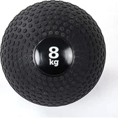 Hua medicīnas bumbas 8 kg fitnesa medicīnas bumba, gravitācijas bumba, PVC neslīdoša, izturīga Grand Slam bumba, aerobika, vīriešu un sieviešu muskuļu spēka treniņš