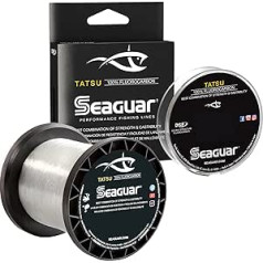 Seaguar Tatsu, spēcīgs un elastīgs, augstākās kvalitātes, 100% fluorogļūdeņraža veiktspēja, praktiski neredzams