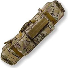 XVBVS ieroču futrālis garās šautenes somai Garais šautenes korpuss Izturīgi šaušanas somas šautenēm, šautenes soma šaujamieroču uzglabāšanai un transportēšanai ar plecu siksnu