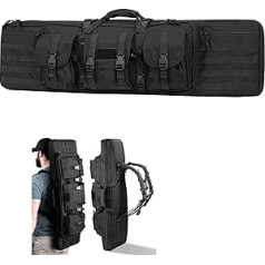 XVBVS Weapon Bag for Long Gun Rifle Bag Long Gun Case Hunting Bag Case Long Grips Air Rifle Bag Weapon Bags for Guns Soft Rifle Backpack for Shooting Hunting