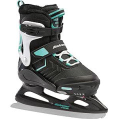 Rollerblade Bladerunner Ice Micro Ice XT Mädchen Junior verstellbar schwarz und blaugrün Schlittschuhe