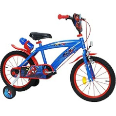 16 16 colių vaikiškas dviratis Disney Boys dviratis BMX dviratis Spiderman ES
