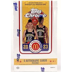 2023. gada Topps McDonald's All American Chrome Basketball Hobb Box